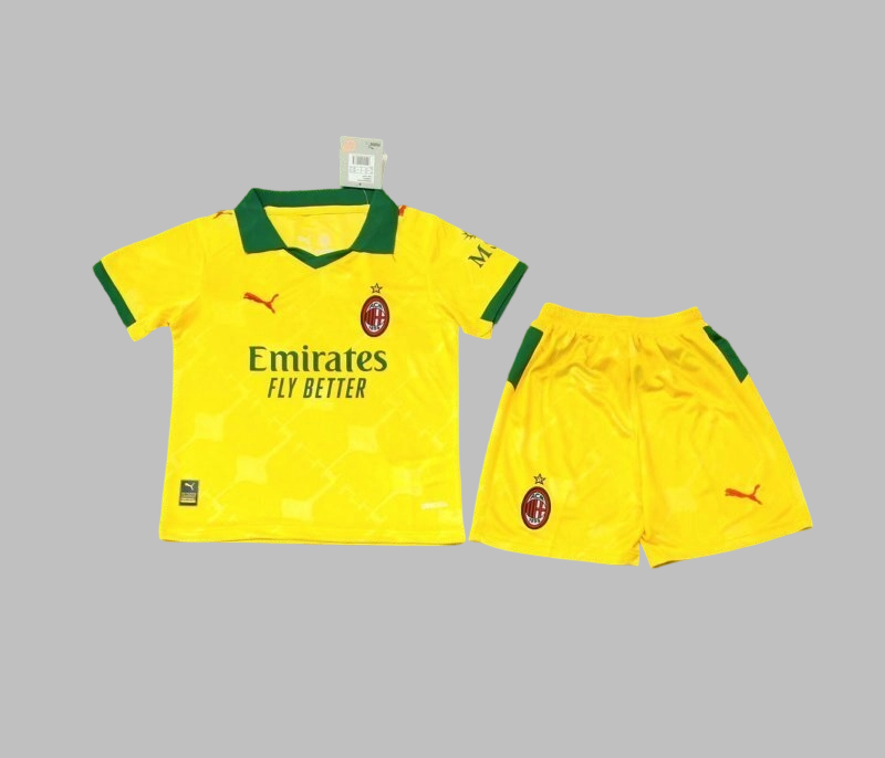 25-26 AC Milan Third Kids Cheap Soccer Jerseys Yupoo
