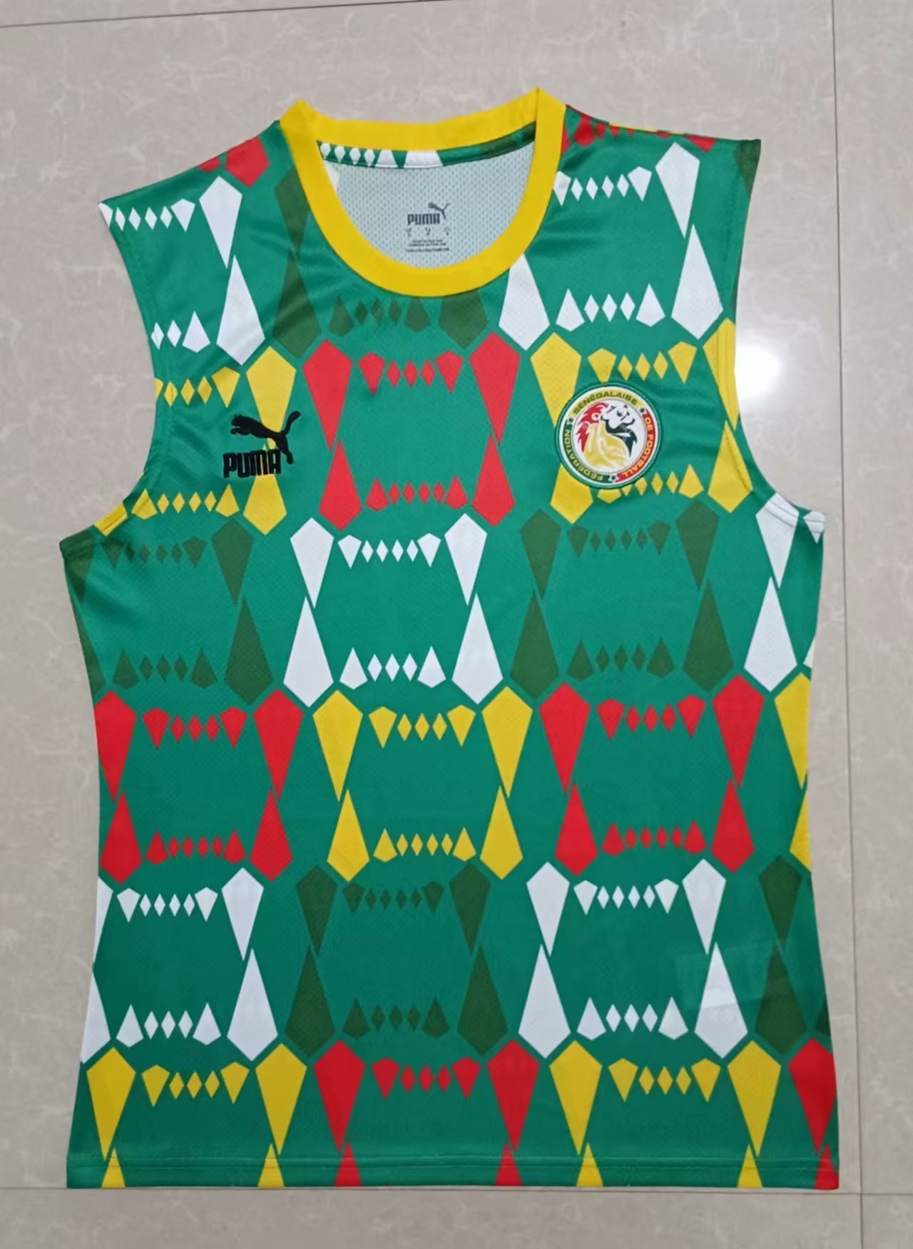 23-24 Senegal Soccer Vest Yupoo