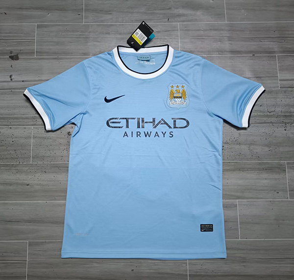 13-14 Manchester City Home Retro Soccer Jerseys Yupoo