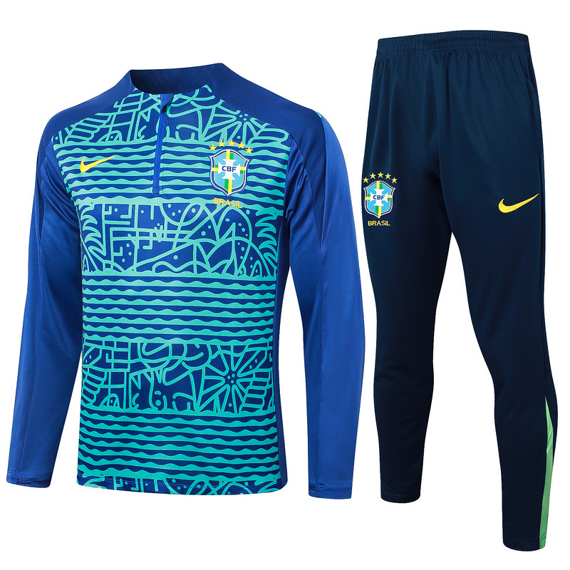 2024 Brazil Long Sleeve Training Suit Yupoo