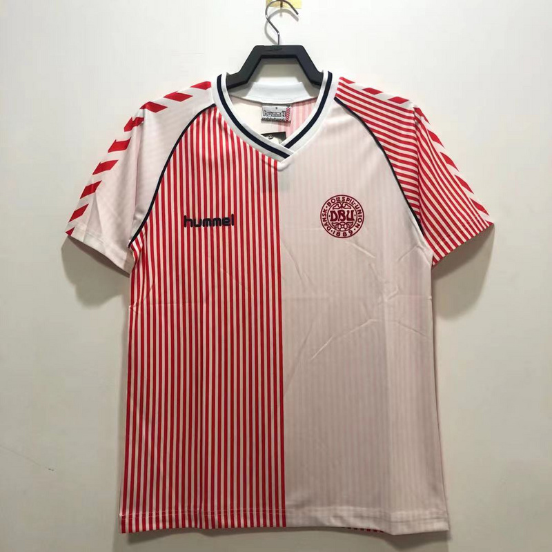 1986 Denmark Away Retro Soccer Jerseys Yupoo