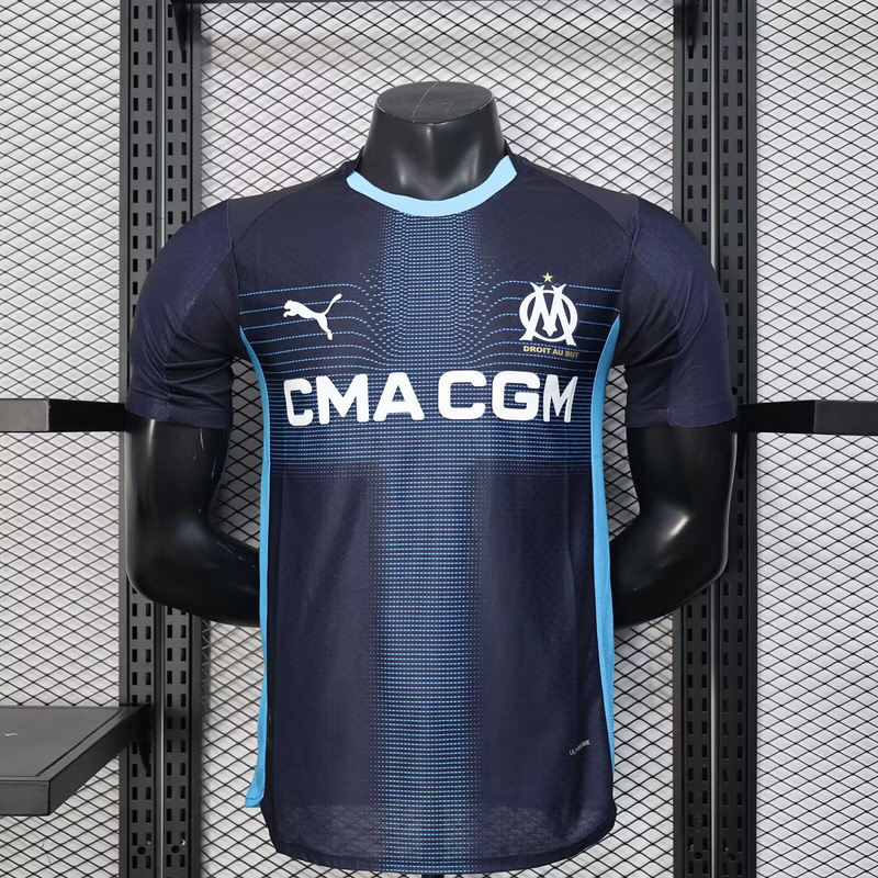 25-26 Marseille Away Player Version Cheap Soccer Jerseys Yupoo