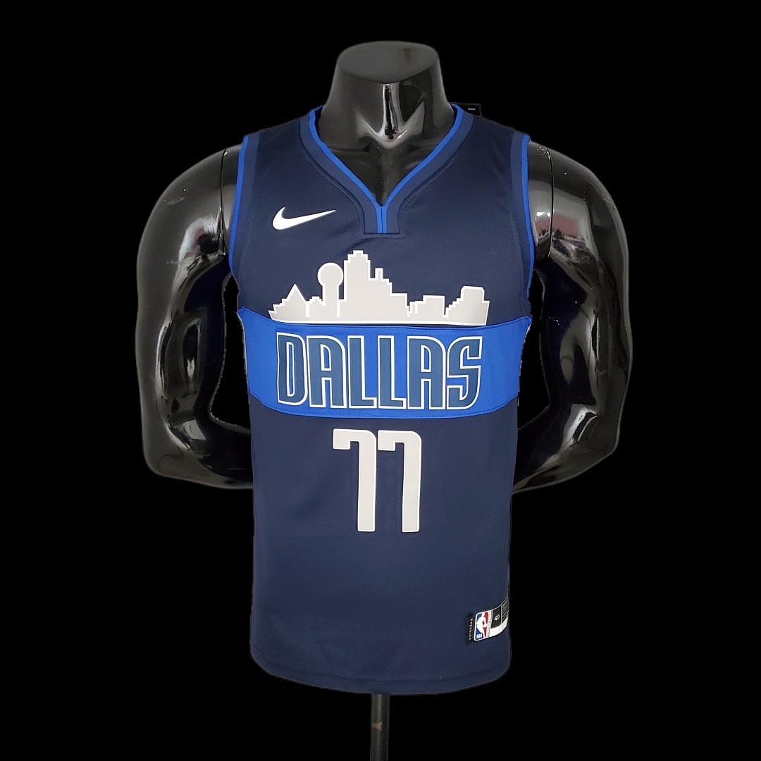 DONCIC#77 Lone Ranger Iceberg Edition NBA Jersey S-XXL