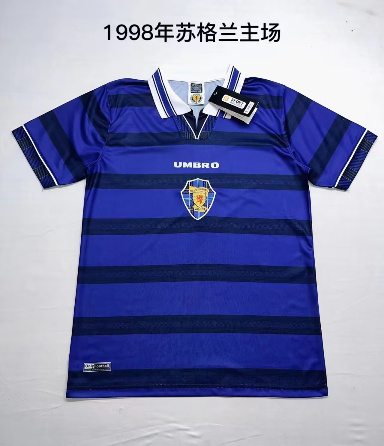 1998 Scotland Home Retro Soccer Jerseys Yupoo