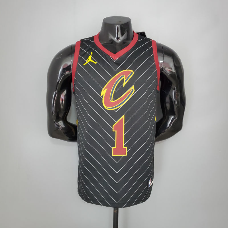 2021 ROSE#1 Cavaliers JORDAN Theme Limited Edition Black NBA Jersey S-XXL