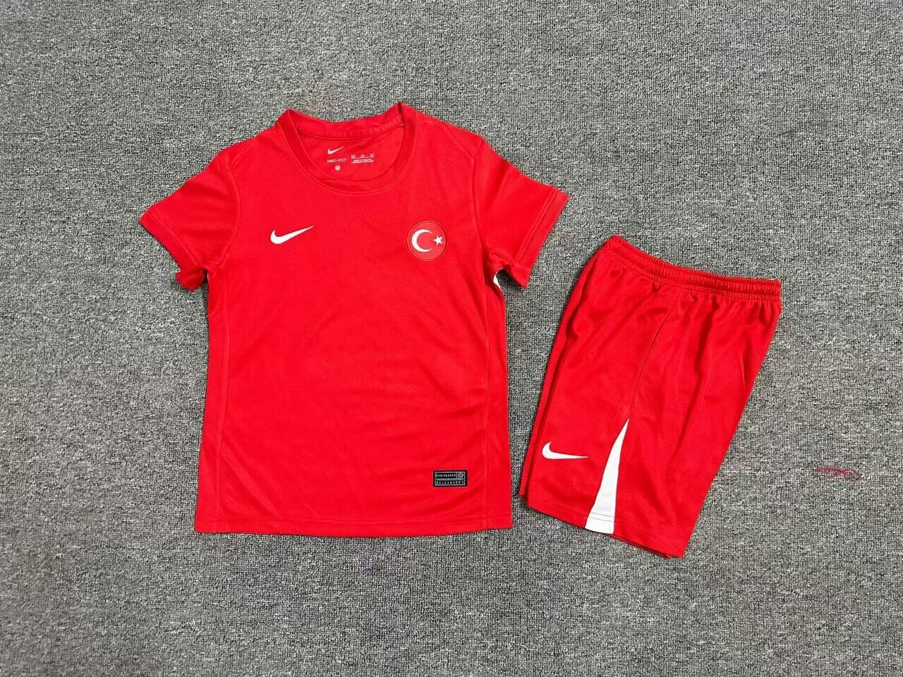 2024 Turkey Home Kids Soccer Jerseys Yupoo