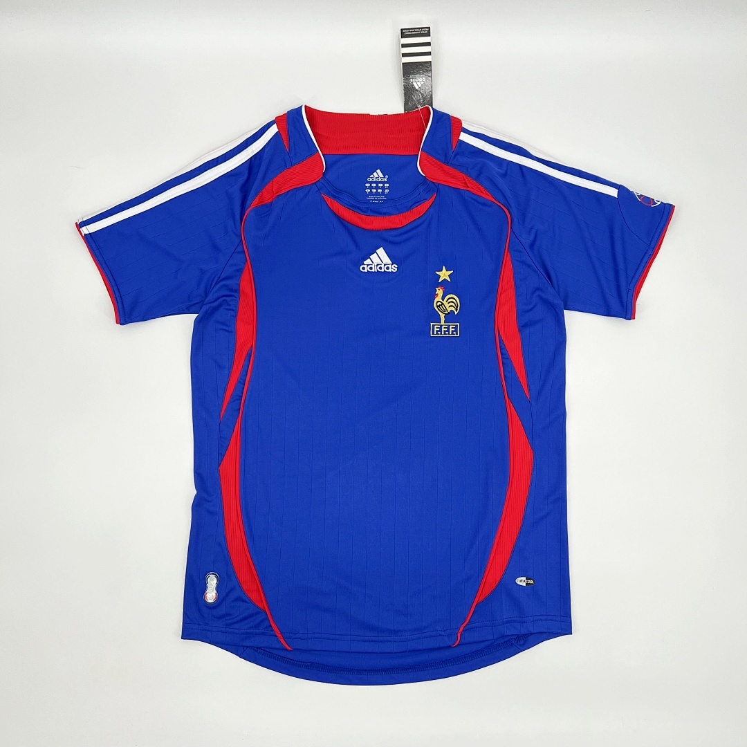 France 2006 Home Retro Jersey S-XXL