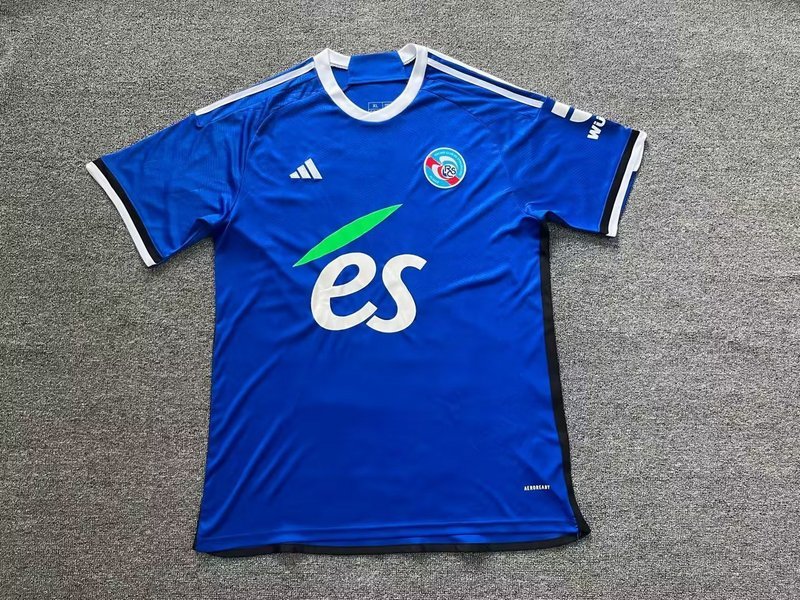 23-24 Strasbourg Home Soccer Jerseys Yupoo