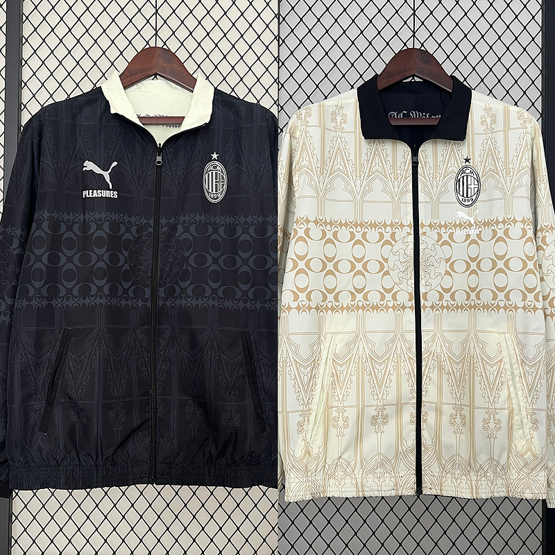 24-25 AC Milan Both Windbreaker Jackets Yupoo