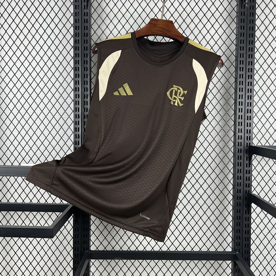 Mens Flamengo 2025/26 Pre-Match Vest Jersey