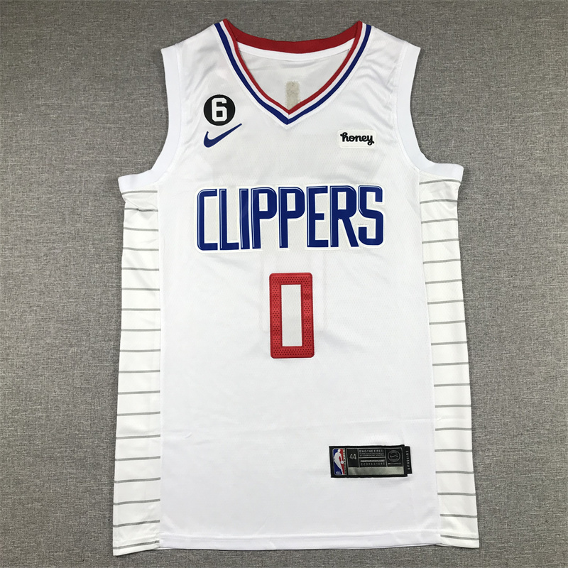 2023 Clippers #0 Embroidery
