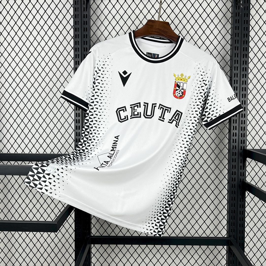 Mens AD Ceuta FC 2025/26 Home Jersey