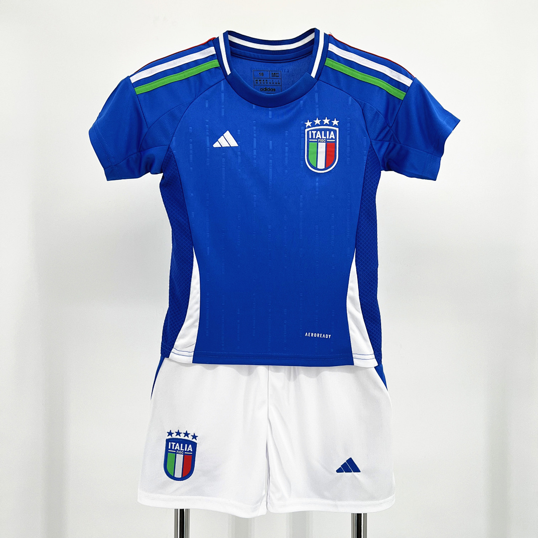 Italy 2024/25 Euro Home Kids Kit 16-28