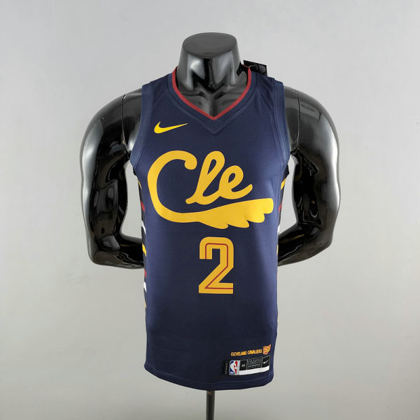 Cleveland Cavaliers Irving #2 Striped NBA Jersey S-XXL