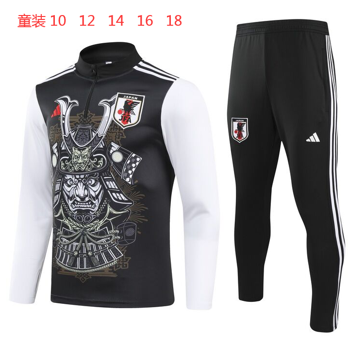 2024 Japan Kids Long Sleeve Training Suit Yupoo