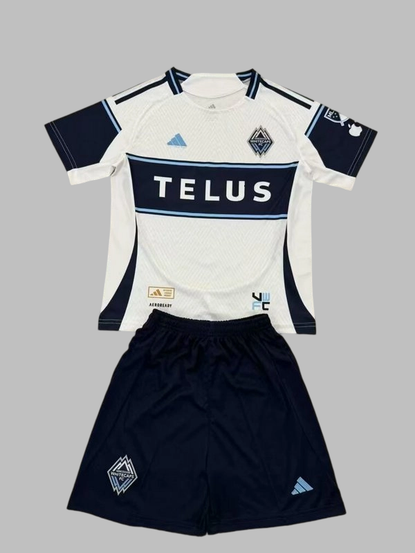 25-26 Vancouver Whitecaps Home Kids Cheap Soccer Jerseys Yupoo