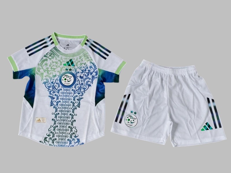 25-26 Algeria Kids Cheap Soccer Jerseys Yupoo