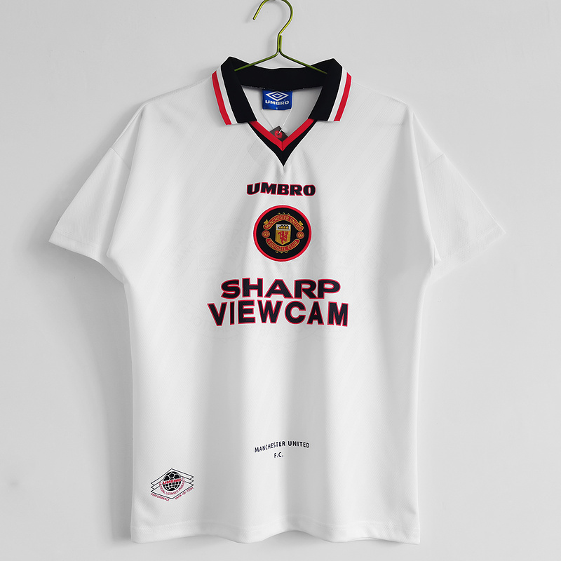 96-97 M-anchester  U-nited Away Retro Soccer Jerseys Yupoo