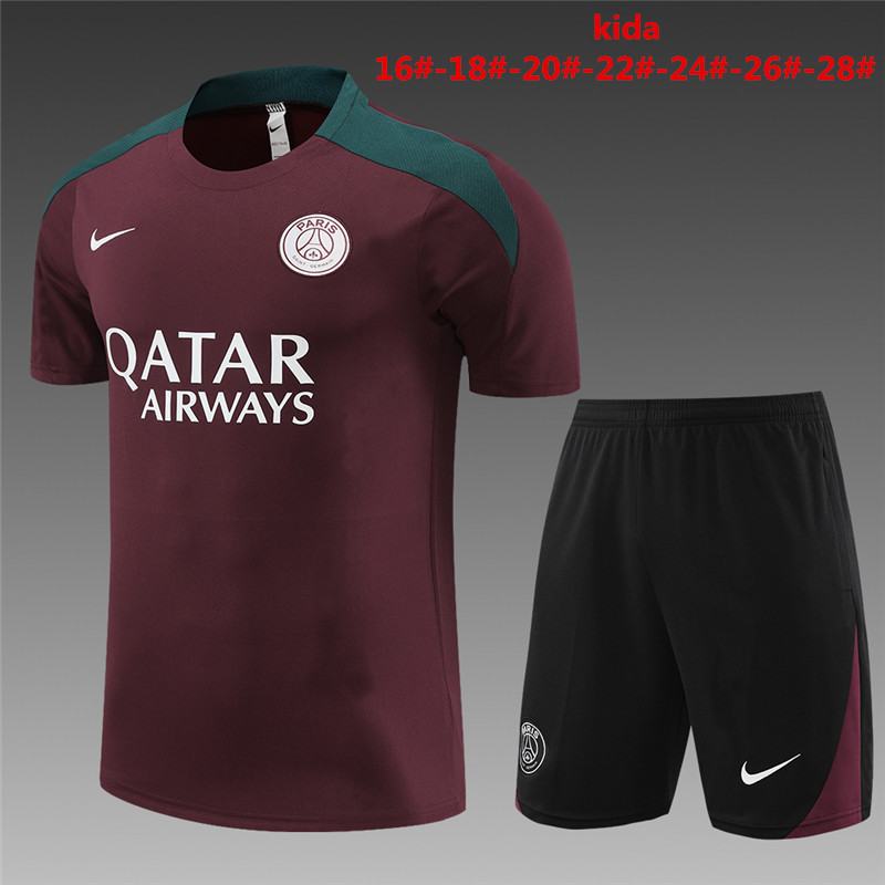 23-24 Paris Kids Training Soccer Jerseys Yupoo