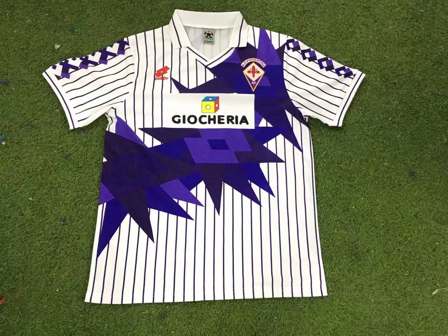 91-92 Fiorentina Away Retro Soccer Jerseys Yupoo