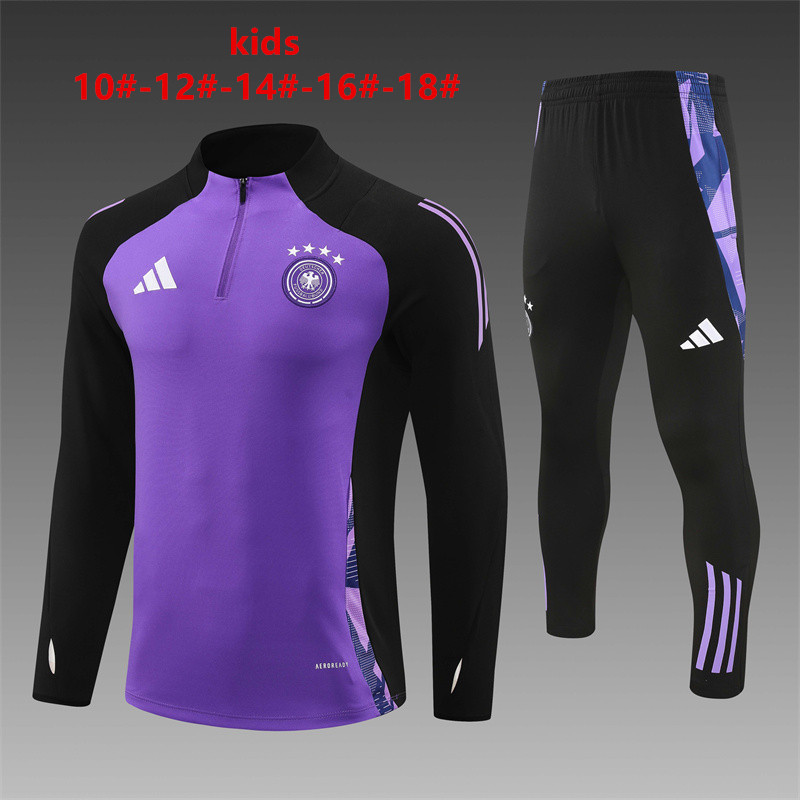 2024 Germany Kids Long Sleeve Training Suit Yupoo