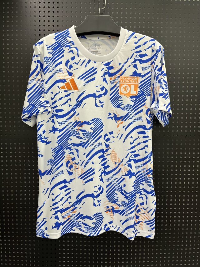 24-25 Lyon Training Soccer Jerseys Yupoo