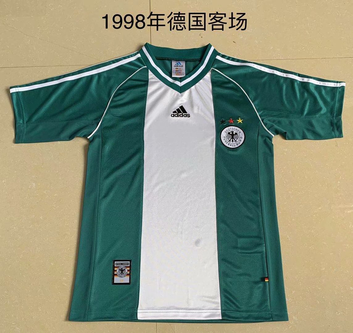 1998 Germany Away Retro Soccer Jerseys Yupoo