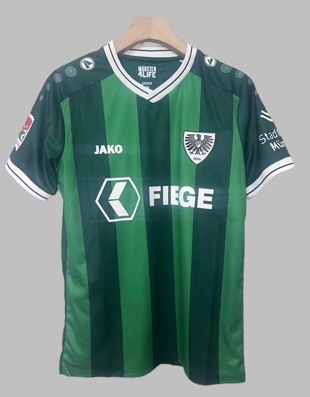 25-26 Prussia Münster Home Cheap Soccer Jerseys Yupoo