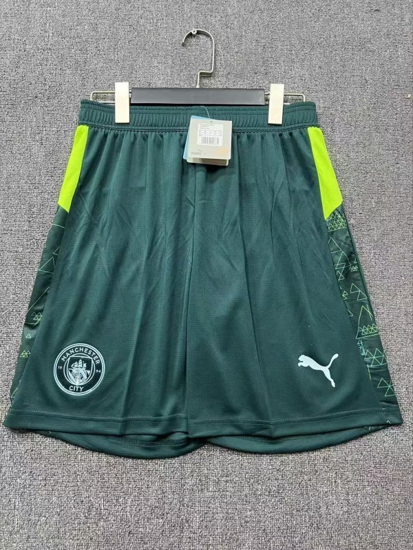 25-26 Manchester City Fourth Soccer Shorts Yupoo