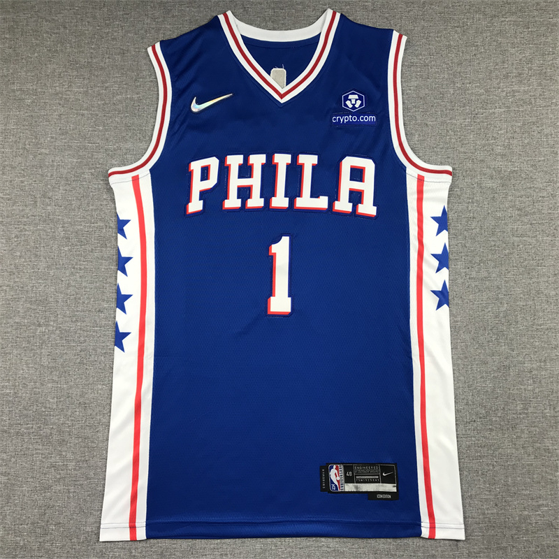 76ers #1 Embroidery
