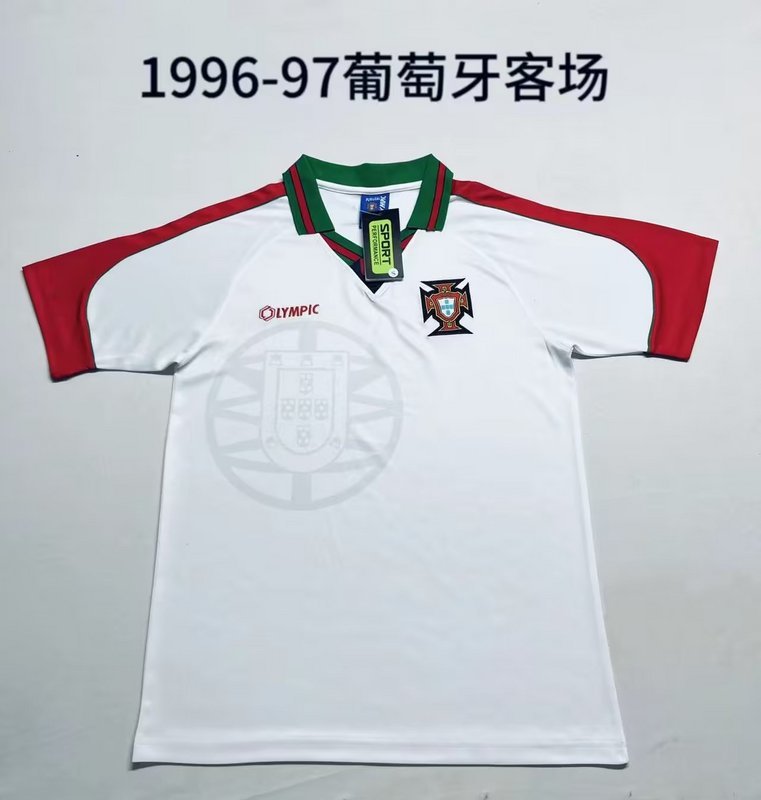 1996-97 Portugal Away Retro Soccer Jerseys Yupoo