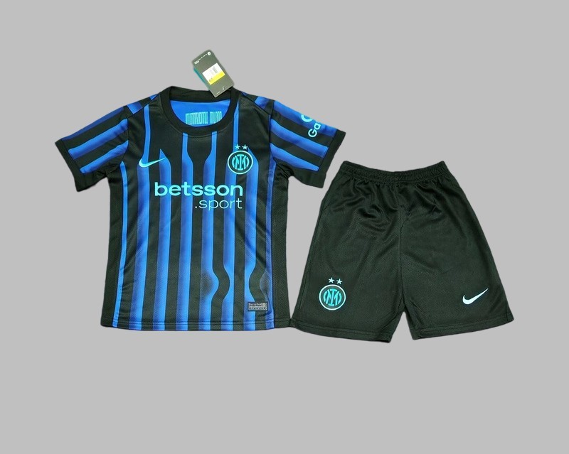 25-26 Inter Milan Home Kids Cheap Soccer Jerseys Yupoo