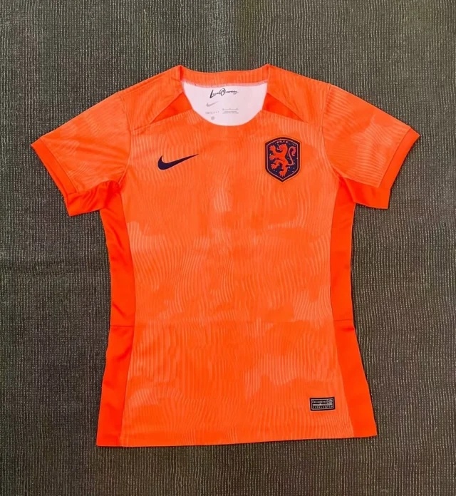 2023 Netherlands Home Woman Soccer Jerseys Yupoo