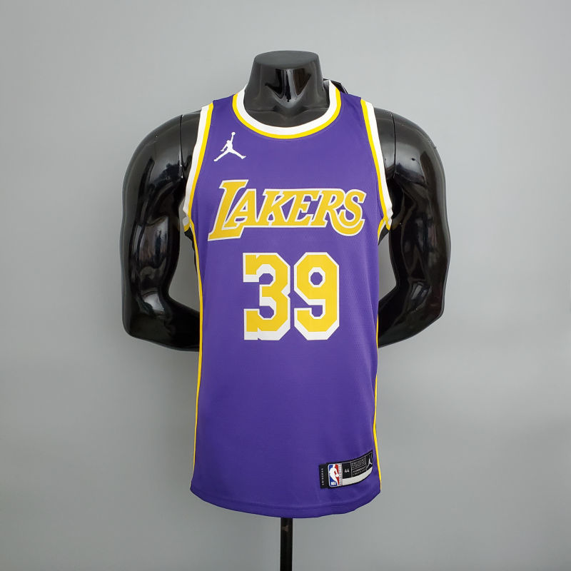 Lakers Howard#39 Crew Neck Purple (Flyers) NBA Jersey S-XXL
