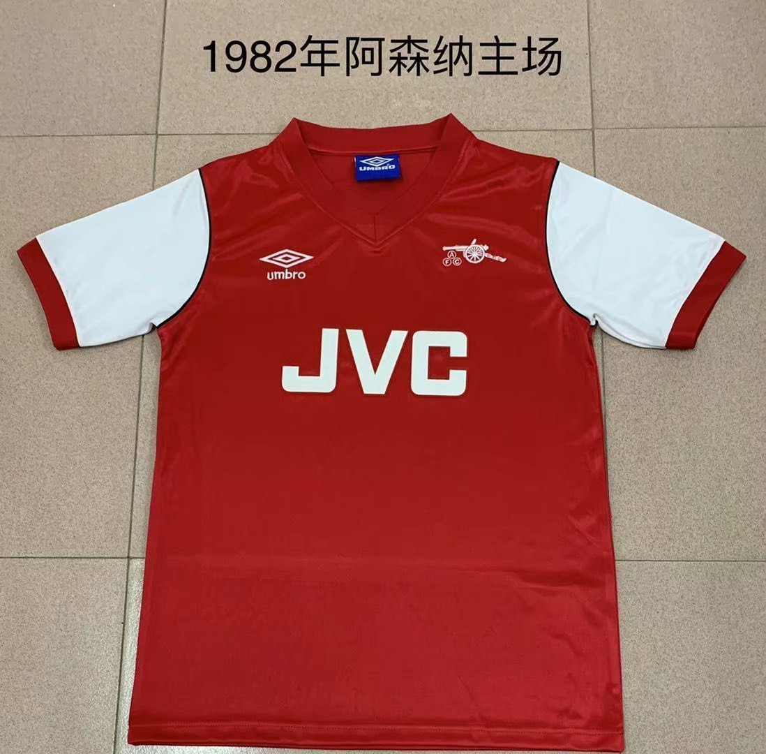 82-84 Arsenal Home Retro Soccer Jerseys Yupoo