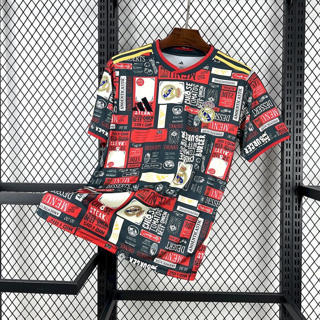 Real Madrid 2025/26 Doodle board Jersey