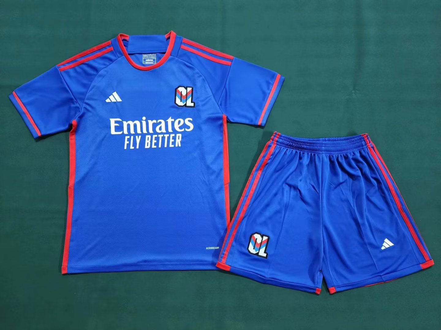 23-24 Lyon Away Adults and Kids Soccer Jerseys Yupoo