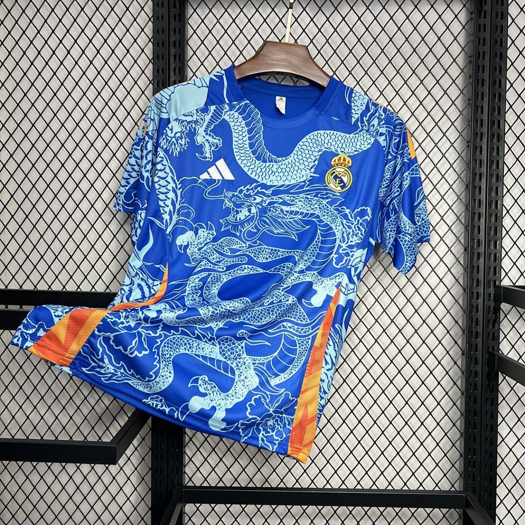 Real Madrid 2024/25 Blue Dragon Special Edition Jersey S-XXL
