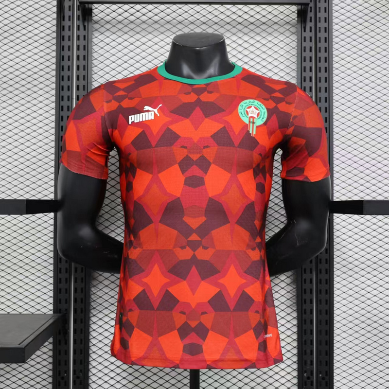 2023 Morocco Home Player Version Soccer Jerseys Yupoo