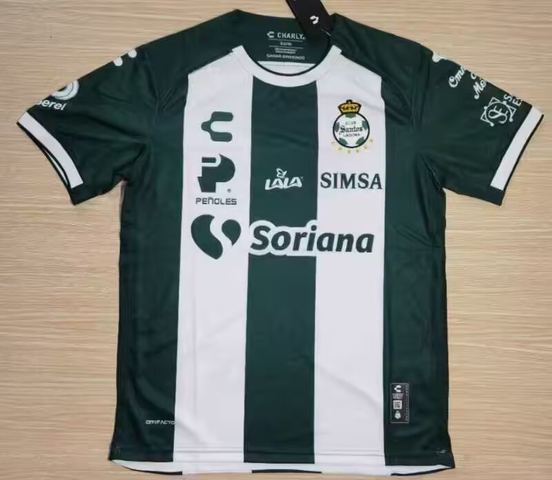 24-25 Santos Laguna Home Soccer Jerseys Yupoo