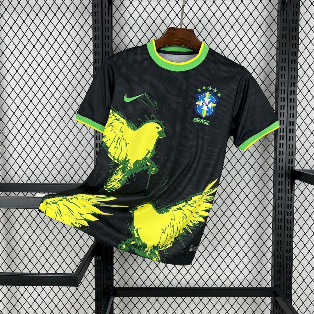 Brazil 2025/26 Dove Edition Black Jersey