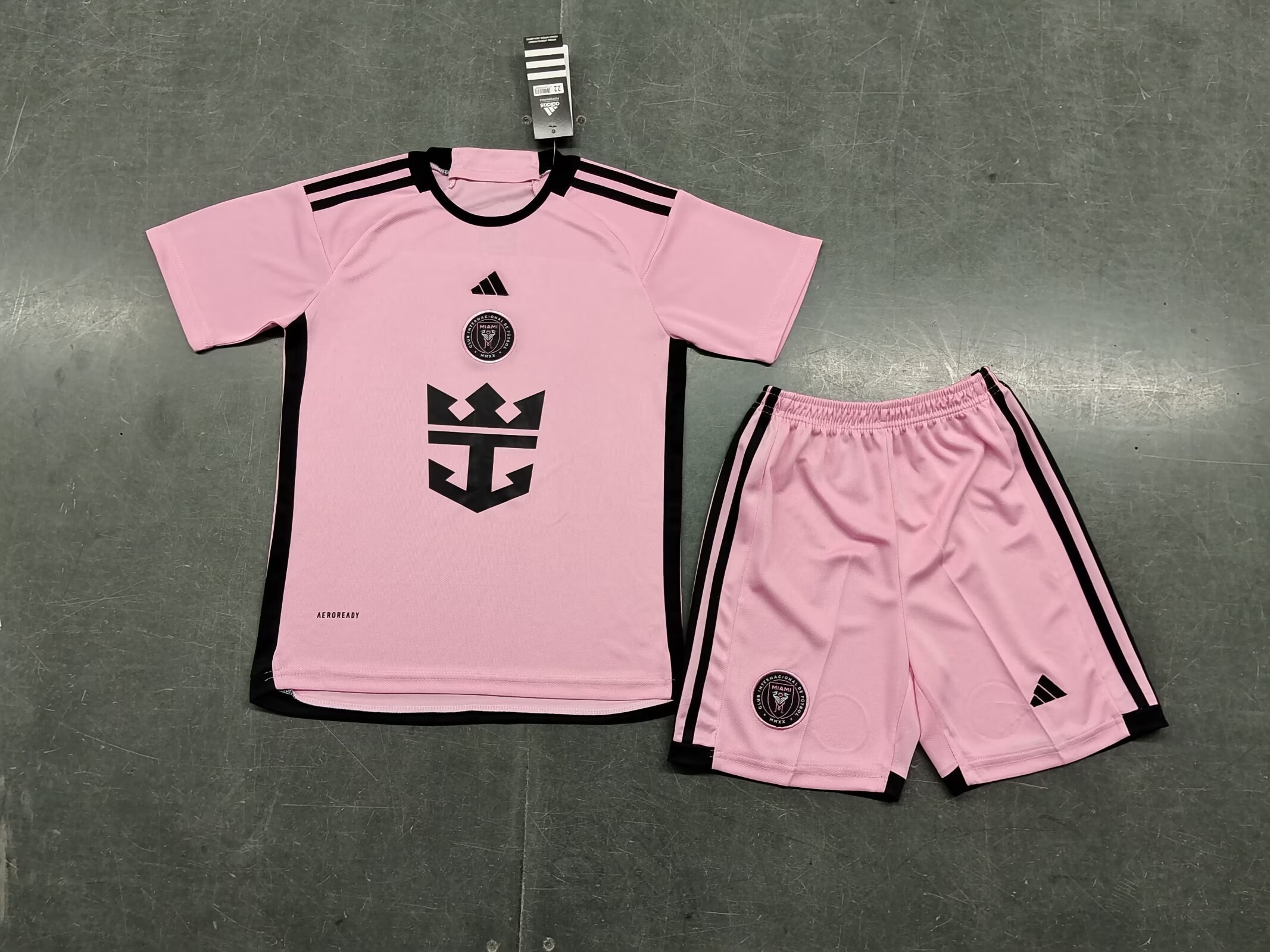 24-25 Miami Home Kids Soccer Jerseys Yupoo