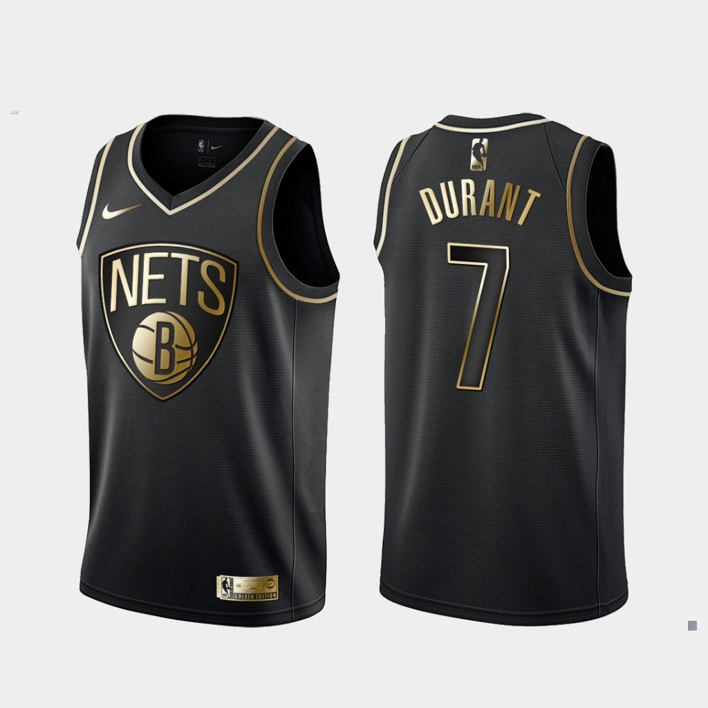 Nets #7 Gold Edition Embroidery