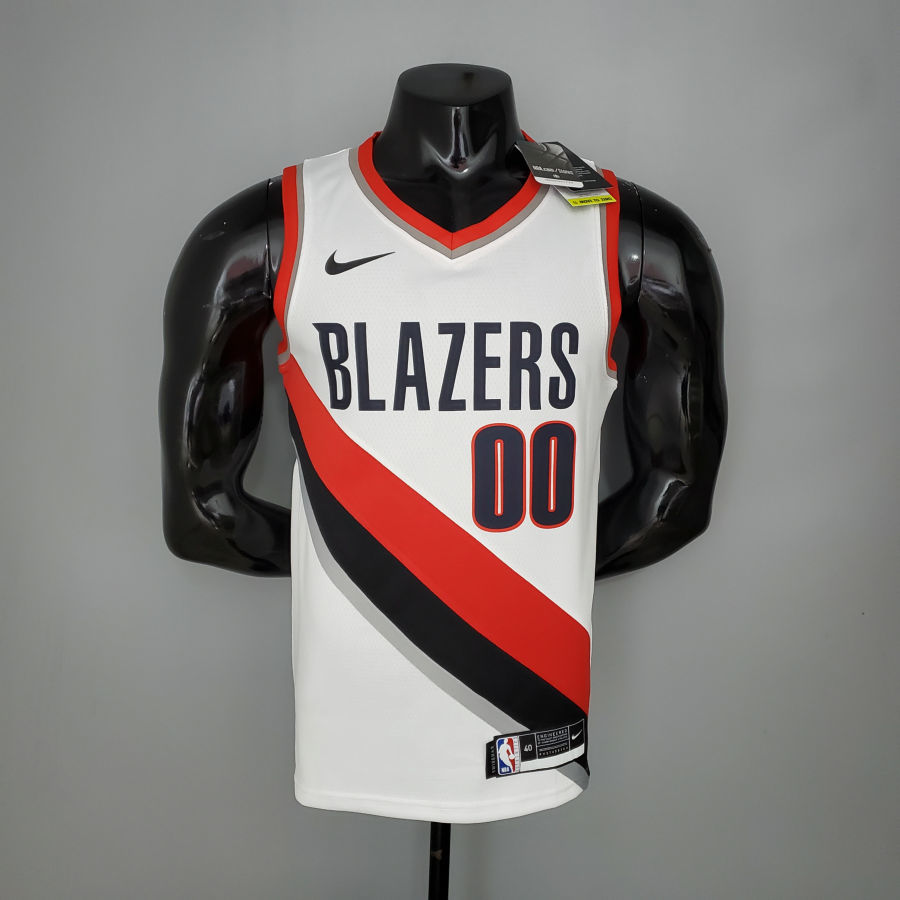 2021 ANTHONY#00 Trail Blazers Home White NBA Jersey S-XXL
