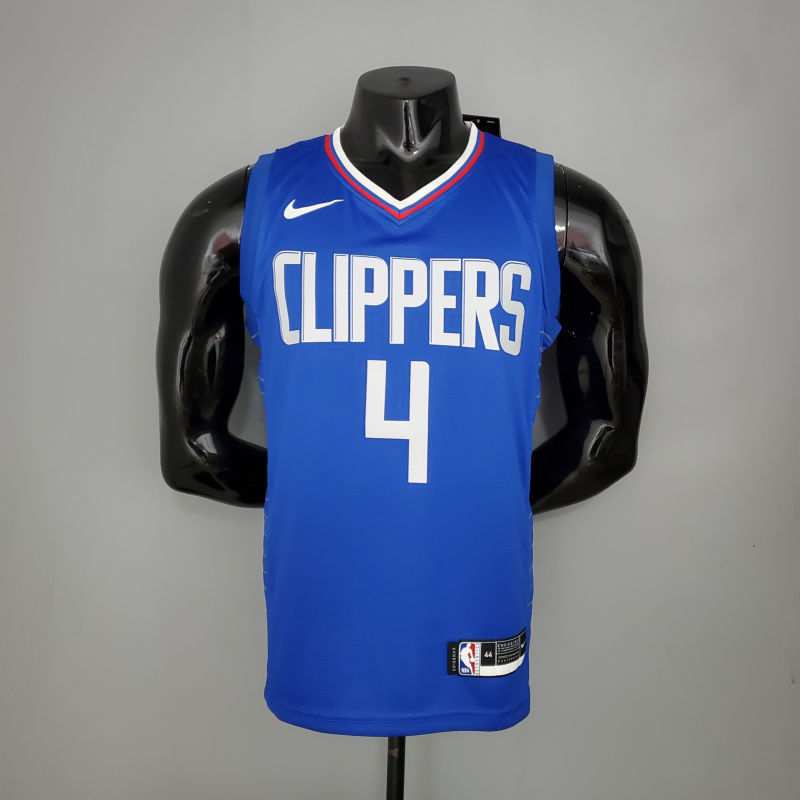 RONDO#4 Clippers Limited Edition Blue NBA Jersey S-XXL
