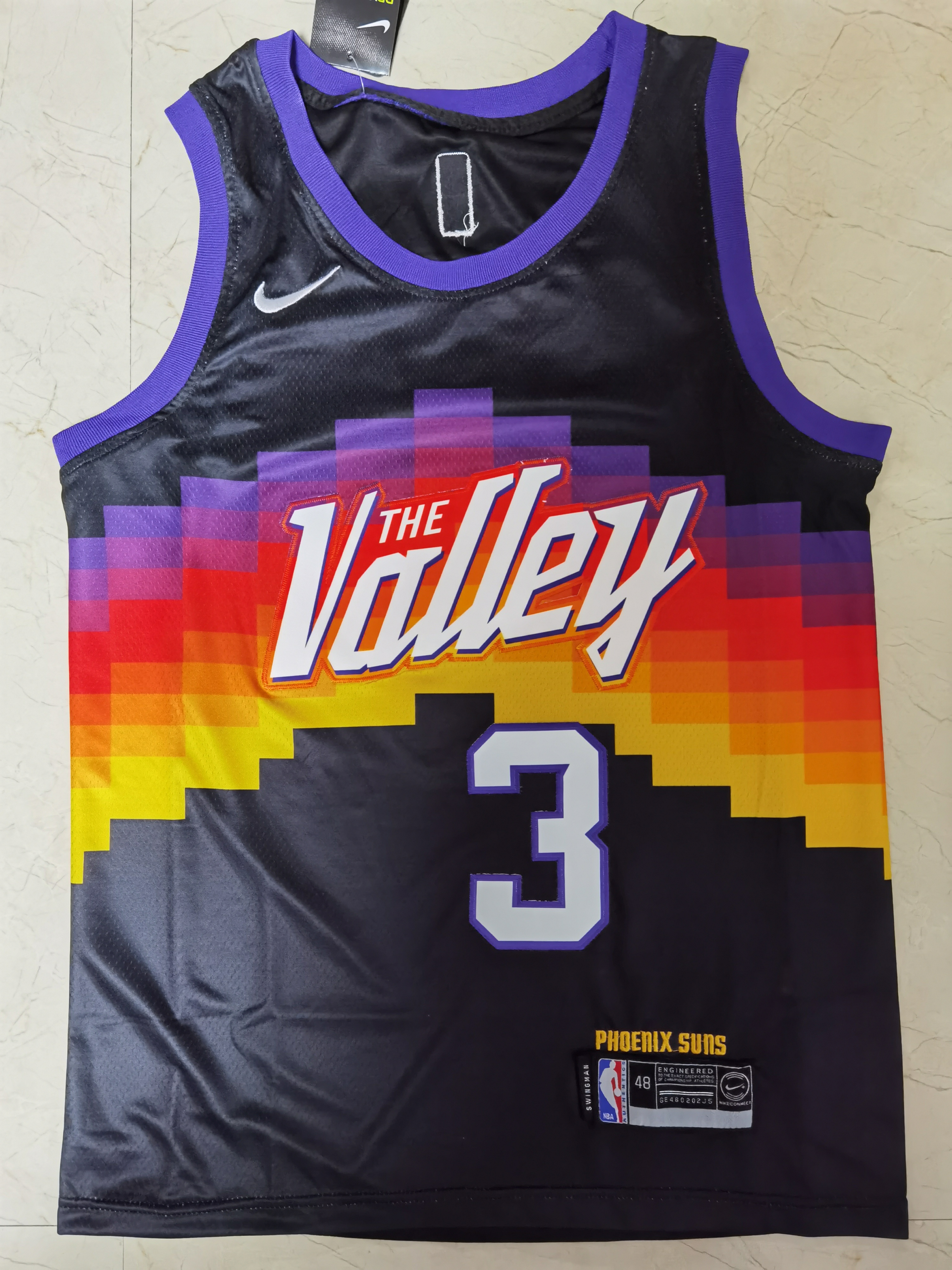 Suns #3 City Edition Embroidery