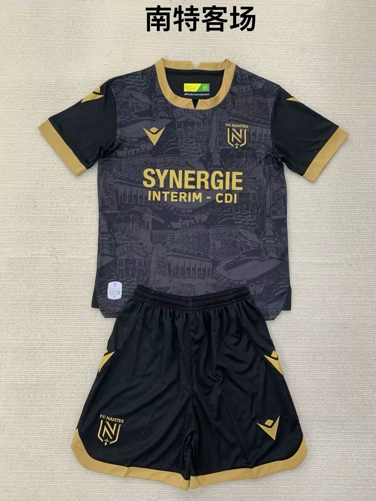 24-25 Nantes Away Kids Soccer Jerseys Yupoo