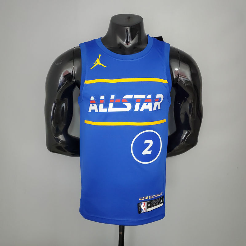 2021 LEONARD#2 All-Star Blue NBA Jersey S-XXL