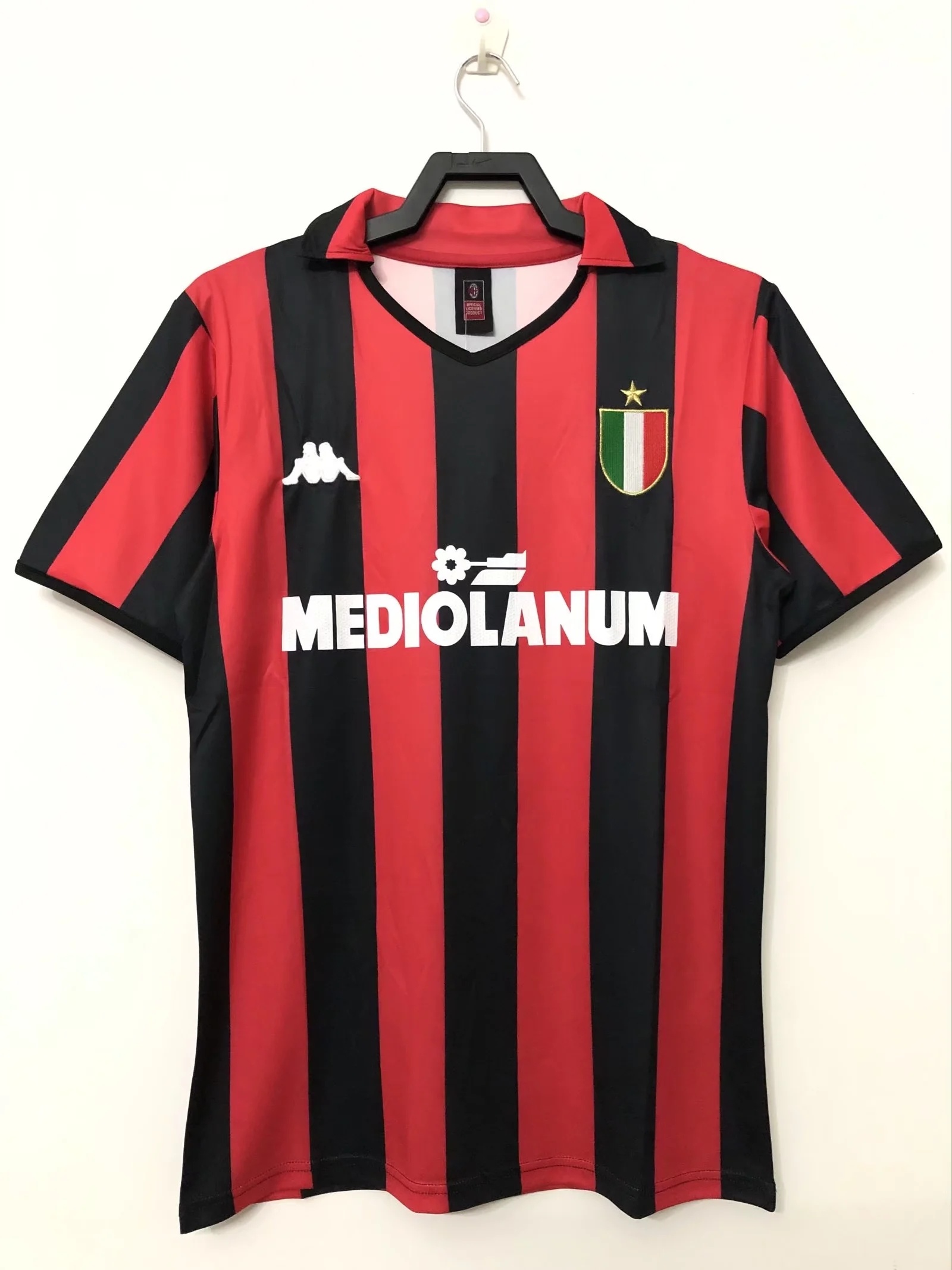 1990-91 AC Milan Home Retro Soccer Jerseys Yupoo