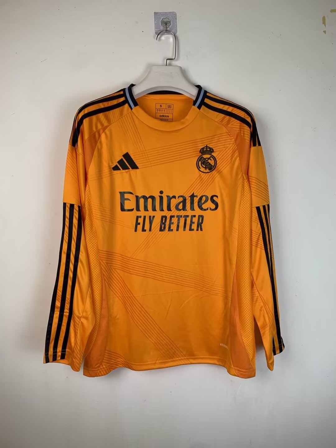 24-25 Real Madrid Away Long Sleeve Soccer Jerseys Yupoo